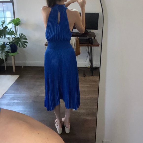 A.L.C. Blue Midi Dress - Picture 6 of 7